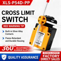 Interrupteur de fin de course rotatif HLGK XLS-P54D-PP 690V 16A SPDT à levier croisé pour grue à tour, palan de levage, limiteur, interrupteur de fin de course électrique