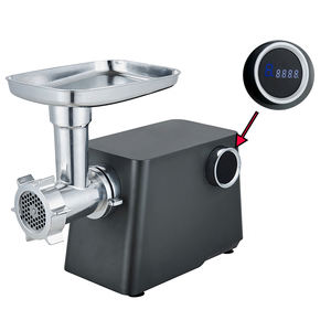 Picadora de carne eléctrica comercial de servicio pesado fundido a presión Picadora y rebanadora de carne italiana profesional - Product Image 1