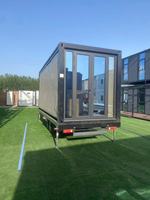 American Standard Fast Build Tiny Living Homes Maison en conteneur préfabriquée extensible et pliable en acier