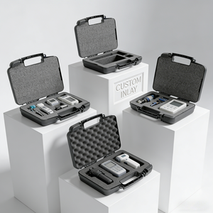 Golden Supplier Großhandel Guter Preis Langlebige benutzer definierte PP-Injektion Kleine Hartplastik-Aufbewahrung verpackung mit bunten Schnallen - Product Image 6