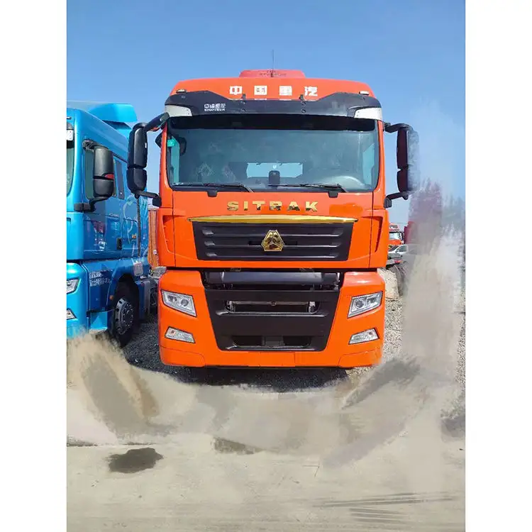 Gloednieuwe 2024 Sino Truck 540hp 6X4 Sitrak Diesel C 7H Tractor Hoofd Voor Rusland