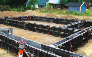 Waterproof Modular ABS <b>Plastic</b> Formwork for Concrete Basement Foundation <b>Walls</b> and Residential House Building Sub-surface - Product Image 5