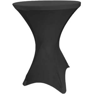 Эластичная ткань спандекс Горячая Распродажа Новый дизайн пользовательский Твердый чехол для стола для отеля - Product Image 4