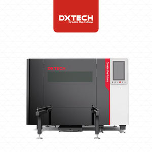 Machine de découpe laser CNC à fibre 1500W pour tôles d'acier série Q, avec couvercle complet, Cypcut HIWIN 4 axes - Product Image 2