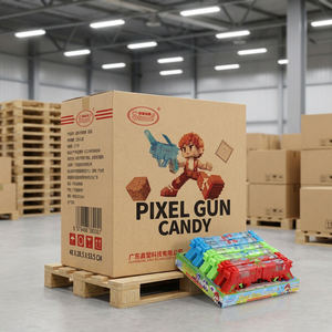 Precio de Fábrica OEM: Dulces de Pistola Pixelada 3G, Piruleta Pop-Out Novedosa, Juguete de Caramelo con Diseño de Pistola Pixelada para Regalos Infantiles - Product Image 6