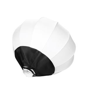 Éclairage de qualité professionnelle, boîte à lumière ronde souple de 65 cm, boîte à lumière sphérique pliable pour la photographie en direct - Product Image 3