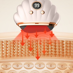 เครื่องนวดหน้าแบบพกพา 3 ระดับการสั่นสะเทือน ช่วยลดเลือนริ้วรอย เครื่องมือเสริมความงามไฟฟ้า กัวซา ขูดหน้า ยกกระชับใบหน้าและลำคอ - Product Image 5