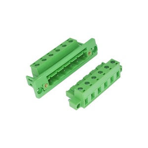 Thông qua tường hàn miễn phí 2edgwc 2edgkpm 7.62 mét với mặt bích cố định bảng điều chỉnh cắm trong khối thiết bị đầu cuối nam và nữ - Product Image 2