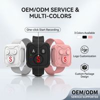 Télécommande sans fil pour caméra d'action, compatible avec DJI Action4/action5pro/action6/osmo 360, matériau ABS étanche