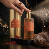Brume capillaire pour femme 100 ml, parfum ambré chaud, prête à la vente, pour occasions formelles de luxe