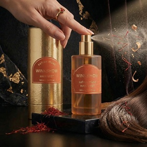 Brume capillaire pour <span class=keywords><strong>femme</strong></span> 100 ml, <span class=keywords><strong>parfum</strong></span> ambré chaud, prête à la vente, pour occasions formelles de luxe - Product Image 1