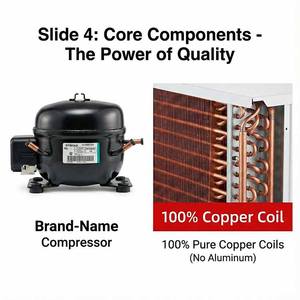 <span class=keywords><strong>Congelador</strong></span> de Carne de Acero Inoxidable SS304 de Grado Alimenticio para Supermercado, Refrigerador <span class=keywords><strong>Vertical</strong></span> para Carnes - Product Image 6