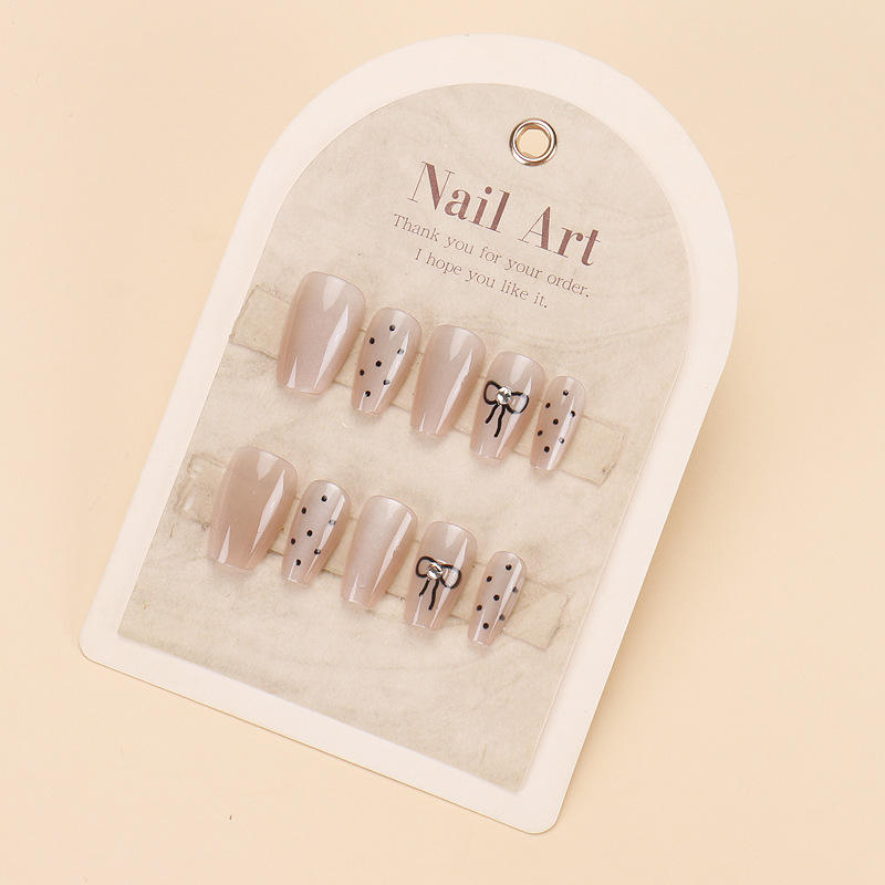 เล็บทำมือ1406กล่องขนาด10ชิ้น