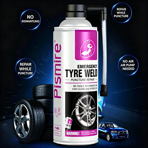 Sellador de Neumáticos de Emergencia NIKO P-406 450ml, Reparación de Pinchazos para Autos y Motocicletas, Duración de Tres Años, Envase de Plástico - Product Image 2