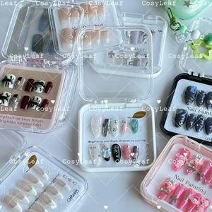 Tendencia de <span class=keywords><strong>Uñas</strong></span> de Primavera: <span class=keywords><strong>Uñas</strong></span> Postizas con Diseño de <span class=keywords><strong>Flores</strong></span> en <span class=keywords><strong>Acuarela</strong></span>, Efecto Ojo de Gato, Cromadas, Forma Almendrada, para Mujeres y Niñas - Product Image 6