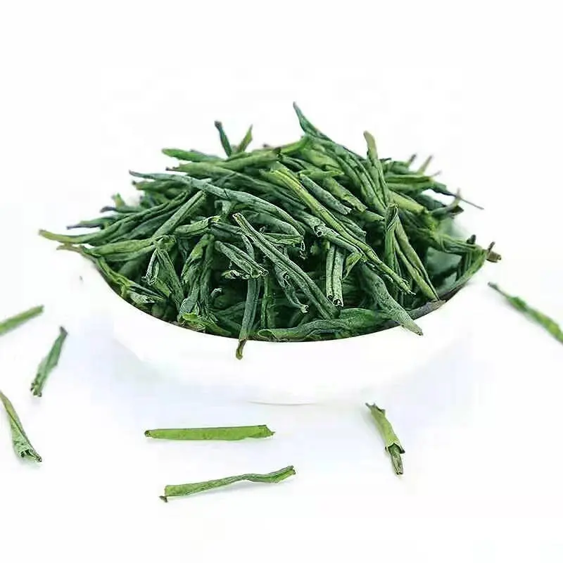 500 г/мешок оптом, высококачественный знаменитый китайский зеленый чай, листья луань пай, чай в форме семян дыни, без кончиков и стеблей