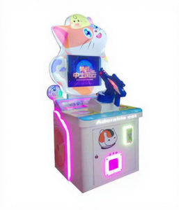 Juego de disparos arcade operado por niños, <span class=keywords><strong>serie</strong></span> de gatos adorables, operado con monedas, para parques de atracciones infantiles de interior, buen precio - Product Image 2