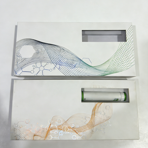 Recyclable Rigid Book Shaped Paper <b>Box</b> for Medicine Injection <b>Pen</b> Custom Logo Printed Cardboard Storage Packaging Gift <b>Box</b> - Product Image 1