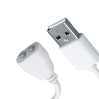 كابل شحن مغناطيسي USB DC لأجهزة قابلة لإعادة الشحن ذات قطب واحد مقاس 2 نقطة 5 مم (0.2 بوصة)