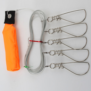 Attache de sécurité en acier inoxydable Aohu pour leurres de pêche et hameçons, pour équipement de pêche - Product Image 3