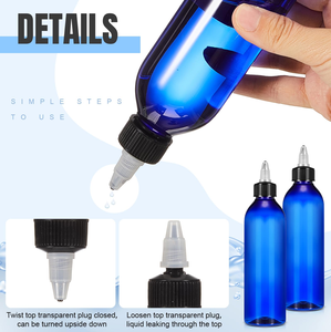 For Clear Amber 250ml Round Plastic Hair Oil <b>Squeeze</b> <b>Bottle</b> Refillable and Packed in Box with Screw Cap Sealing - Product Image 3