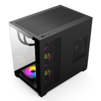 Boîtier PC Gaming et de Bureau en Verre Trempé, Vente Chaude Direct Usine, Conception à Installation Simple