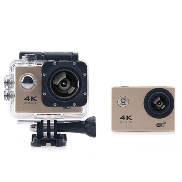 High Definition 4K Wide Angle 170 Degree 2.0'' Action Camera 30M Waterproof Support Wifi Mini Sport Camera