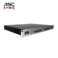 ASCSONIC SD2508 8 Kanallı D Sınıfı 3600W HF Sürücülü Profesyonel Ses Güç Amplifikatörü 1U Metal Gövdeli 20Hz-34kHz Çift Voltajlı