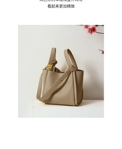 New Design Leather Ladies <b>Large</b> Capacity Shoulder <b>Bags</b> Women Crossbody Handbags Vintage Genuine Leather Tote <b>Bag</b> for Women - Product Image 5