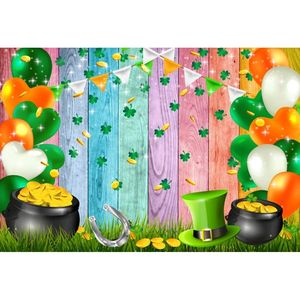 สุขสันต์วันแพทริกซ์ฉาก<span class=keywords><strong>หลัง</strong></span><span class=keywords><strong>สี</strong></span><span class=keywords><strong>เขียว</strong></span>โชคดีโคลเวอร์หมวกไอริแลนด์แชมร็อคเหรียญทองพรรคเด็กภาพถ่าย<span class=keywords><strong>พื้น</strong></span><span class=keywords><strong>หลัง</strong></span> - Product Image 5