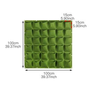 Sistema de pared <span class=keywords><strong>Vertical</strong></span> para jardín, macetas verdes para plantas - Product Image 5