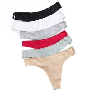 Culottes brésiliennes pour femmes, taille basse, respirantes, sexy, décontractées, pour le sport et le quotidien - Product Image 1