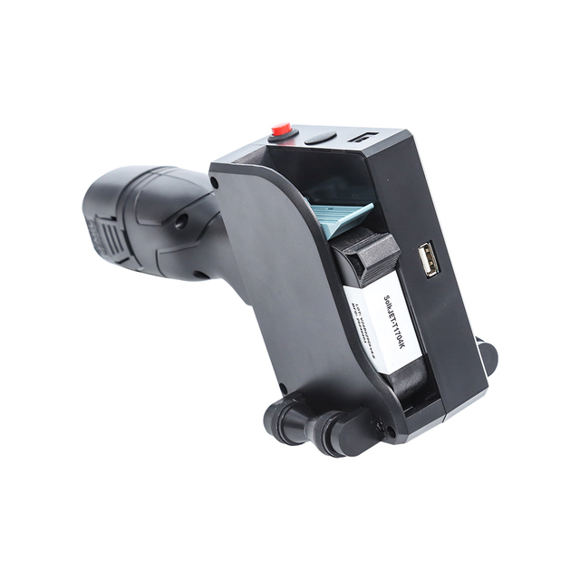 MASUNG Hot Sale Portable Handheld 12.7mm Inkjet Printer Best Popular for Card Egg Plastic Bag Bottle Fast Dry Ink New Condition