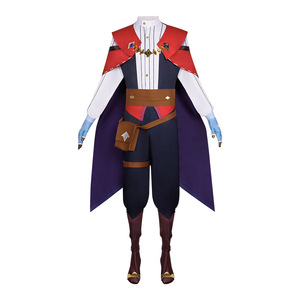 Disfraz de Cosplay de Enzo de Star's Edge Rock Kingdom, Traje de Mago Negro de Anime, Comic Con - Product Image 5