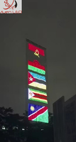 Muen Drone Flying LED Screen Impermeable Evento publicitario de alta calidad que muestra Captura Vistas impresionantes Drones para publicidad