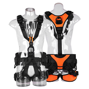 新しいスタイルの全身安全ハーネス胸アセンダー付き登山救助 - Product Image 6