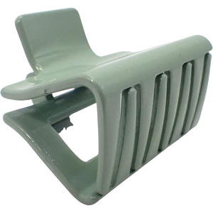 Pinza de Pelo Coreana de 5cm para Cola de Caballo Alta, Pinza de Pelo de Mármol Exquisita con Diseño de Tiburón para Mujer - Product Image 5