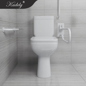 Baño Inodoros altos de cerámica de dos piezas para discapacitados - Product Image 2
