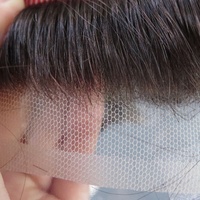 Prothèse capillaire respirante en dentelle suisse douce pour hommes, cheveux indiens, indétectable, légère, 6 pouces, patch capillaire pour hommes