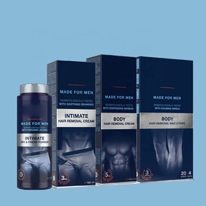 Kit d'<span class=keywords><strong>épilation</strong></span> intime <span class=keywords><strong>pour</strong></span> hommes crème à base de plantes ciblant la peau du corps du visage <span class=keywords><strong>épilation</strong></span> permanente au parfum d'aloès naturel - Product Image 1