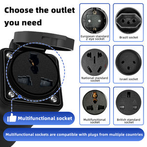 อะแดปเตอร์ชาร์จแบตเตอรี่รถยนต์แบบพกพา gbt ประเภท2 V2L กับซ็อกเก็ต SCHUKO เข้ากันได้กับ V2L รถ Type2สถานีชาร์จ - Product Image 5