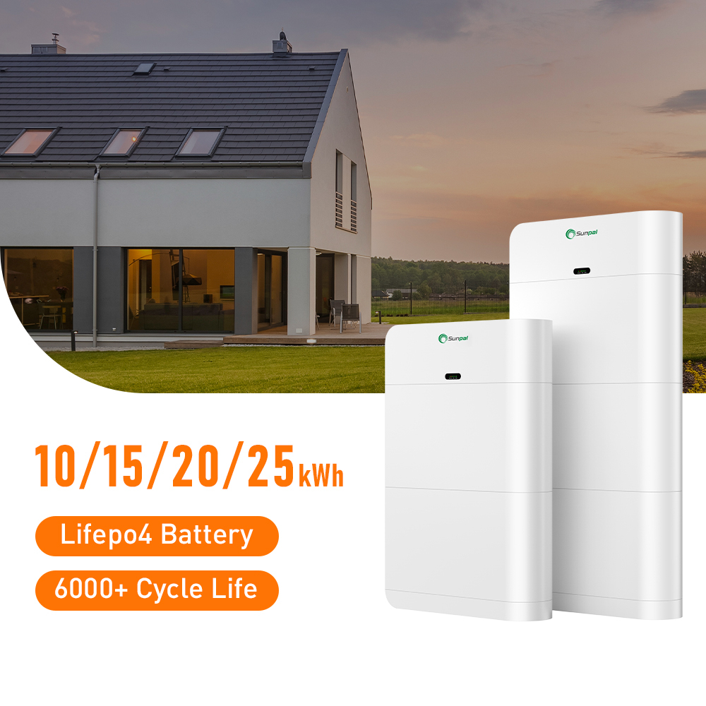 Sunpal Lithium Ion Batteries 100Ah 15kWh 20kWh 204.8V Lifepo4 Battery Solar Power · image 1