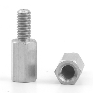 Espaciadores hexagonales macho-hembra de acero inoxidable 304 4 # Soporte Roscado de 40 Pulgadas para Placa Base, Accesorios para Placa Base, Modelo Nindejin - Product Image 1