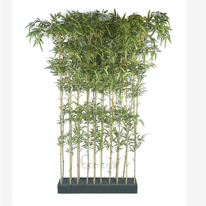 Clôture naturelle en <span class=keywords><strong>bambou</strong></span>, 1 pièce, tendance, panneaux d'écran, plantes pour décoration intérieure et extérieure de la maison - Product Image 1