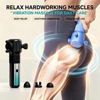 Masseur vibrant pour la relaxation des tensions des épaules, rechargeable par USB, marteau de percussion pour soulager instantanément les nœuds cervicaux et dorsaux