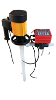 Pompe à manivelle verticale pour levage de liquides, avec roulement en PTFE, en matériaux PP, PVDF, SS316L, pour l'industrie chimique