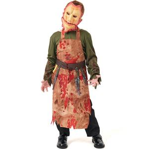 Costume d'Halloween pour garçon, costume de boucher sanglant, costume de <span class=keywords><strong>zombie</strong></span>, costume d'assassin effrayant pour enfant, costume d'anime - Product Image 1