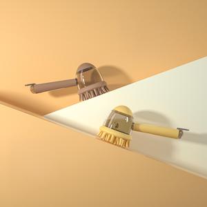 فرش استحمام عالية الجودة لتنظيف القطط والكلاب من مادة ABS TPR تعمل بالضغط على السوائل للبيع بالجملة أداة تدليك للعناية بالحيوانات الأليفة - Product Image 2