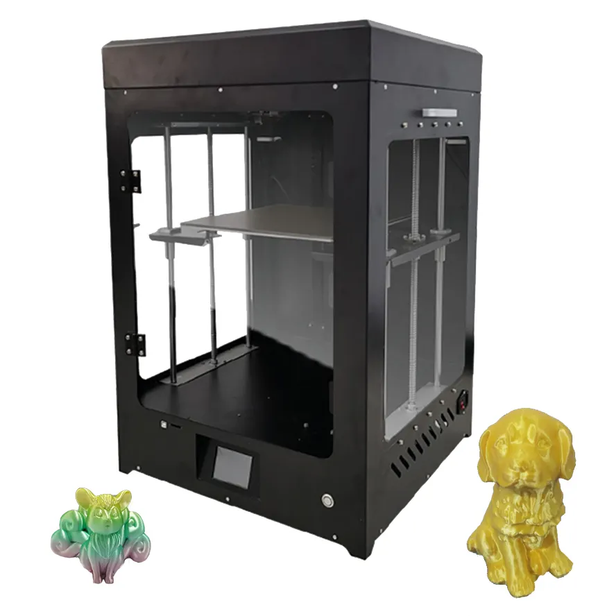 220w 3 in un campione gratuito 3 d 300*300*400 intelligente filamento automatico 3d kit stampante