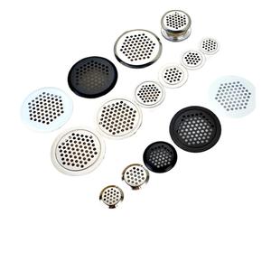 Stainless Steel Vent Cover Round Perforated <b>Cabinet</b> Exhaust Grill For Wardrobe <b>Shoe</b> <b>Cabinet</b> Modern Simple Design Screw Fixing - Product Image 1